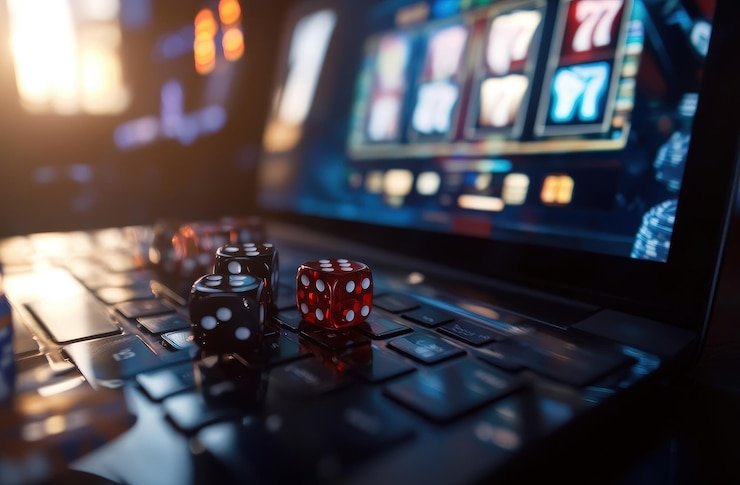 Mesin slot digital dan hiburan virtual dengan desain modern dan fitur dinamis
